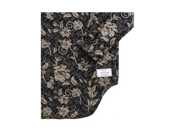 Women's^Fluevog Shoes Painter's Coat | Fluevog X Anian Baroque Floral