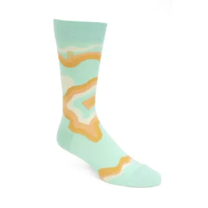 Accessories^Fluevog Shoes Pan Vog Socks | Pattern Sock Mint
