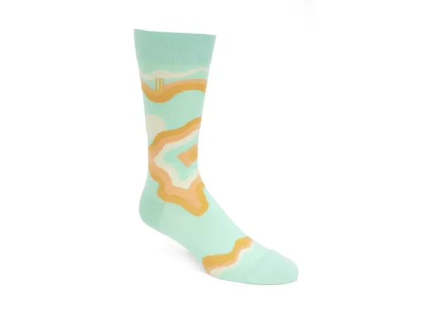 Accessories^Fluevog Shoes Pan Vog Socks | Pattern Sock Mint