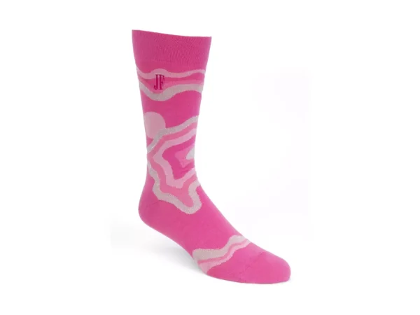Accessories^Fluevog Shoes Pan Vog Socks | Pattern Sock Pink