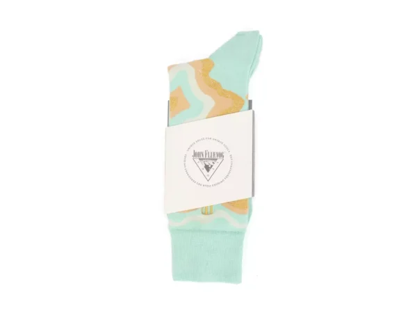 Accessories^Fluevog Shoes Pan Vog Socks | Pattern Sock Mint