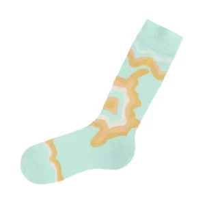 Accessories^Fluevog Shoes Pan Vog Socks | Pattern Sock Mint