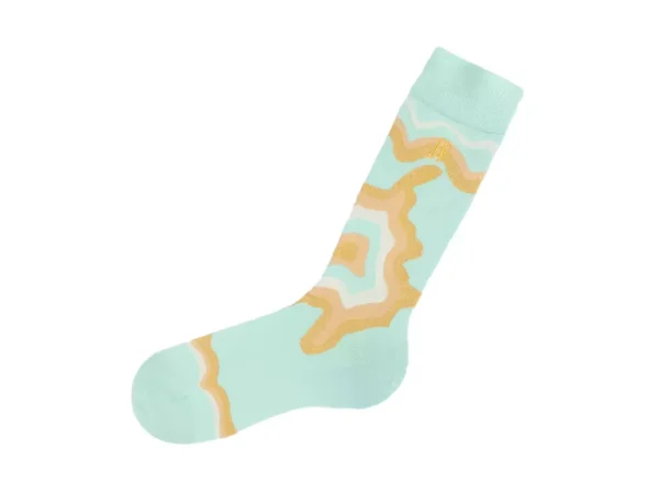 Accessories^Fluevog Shoes Pan Vog Socks | Pattern Sock Mint