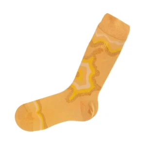 Accessories^Fluevog Shoes Pan Vog Socks | Pattern Sock Orange