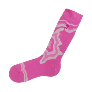 Accessories^Fluevog Shoes Pan Vog Socks | Pattern Sock Pink