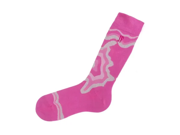 Accessories^Fluevog Shoes Pan Vog Socks | Pattern Sock Pink