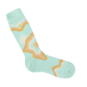 Accessories^Fluevog Shoes Pan Vog Socks | Pattern Sock Mint