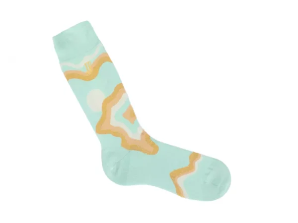 Accessories^Fluevog Shoes Pan Vog Socks | Pattern Sock Mint