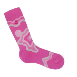Accessories^Fluevog Shoes Pan Vog Socks | Pattern Sock Pink