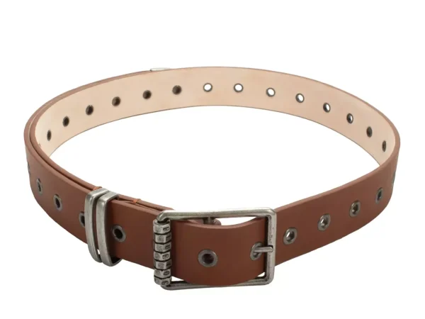 Men's^Fluevog Shoes Percivale Belt | Casual Leather Belt Brown