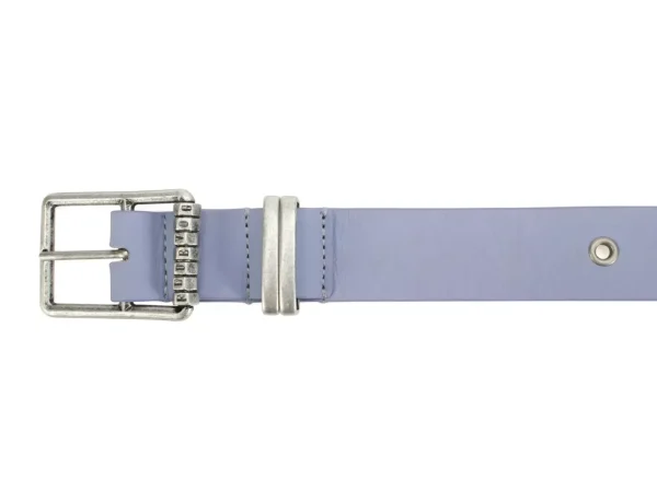 Men's^Fluevog Shoes Percivale Belt | Casual Leather Belt Lavender