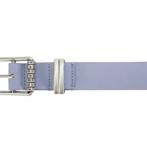 Men's^Fluevog Shoes Percivale Belt | Casual Leather Belt Lavender