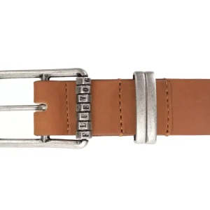 Men's^Fluevog Shoes Percivale Belt | Casual Leather Belt Brown