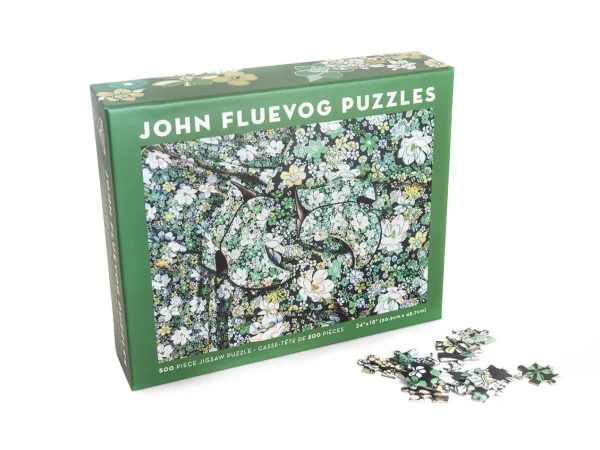 Accessories^Fluevog Shoes 500 Piece Puzzle | Jigsaw Puzzle Floral