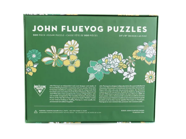 Accessories^Fluevog Shoes 500 Piece Puzzle | Jigsaw Puzzle Floral