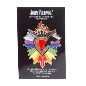 Men's^Fluevog Shoes Pin | Enamel Pin Pride