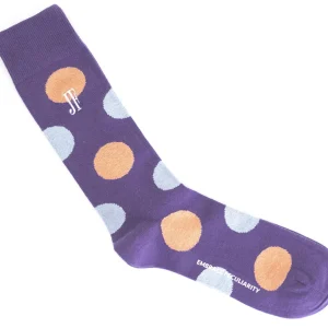 Accessories^Fluevog Shoes Pipo Vog Socks | Polka Dot Sock Purple