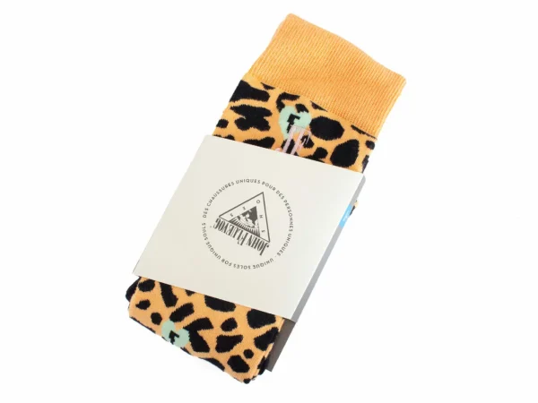 Accessories^Fluevog Shoes Pippin Vog Socks | Knee High Pattern Sock Orange/Black
