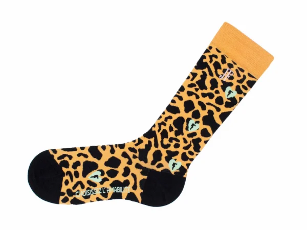 Accessories^Fluevog Shoes Pippin Vog Socks | Knee High Pattern Sock Orange/Black