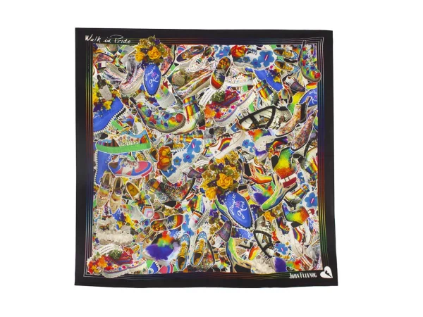 Accessories^Fluevog Shoes Pride Scarf | Custom Silk Scarf Multi