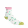 Accessories^Fluevog Shoes Purrcy Vog Socks | Ruffle Sock Floral