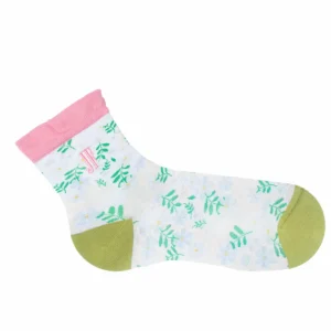 Accessories^Fluevog Shoes Purrcy Vog Socks | Ruffle Sock Floral