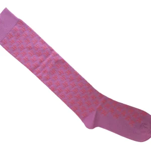 Accessories^Fluevog Shoes Qwerty Vog Socks | Jf Monogram Sock Pink
