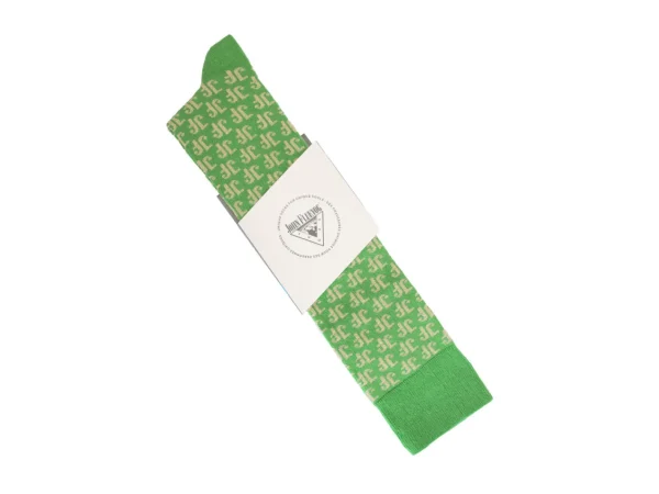 Accessories^Fluevog Shoes Qwerty Vog Socks | Jf Monogram Sock Green