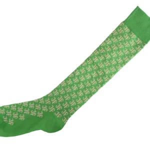Accessories^Fluevog Shoes Qwerty Vog Socks | Jf Monogram Sock Green