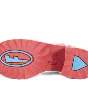 Women's^Fluevog Shoes Razzle | Platform Sandal Pink