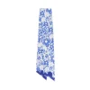 Women's^Fluevog Shoes Rebel Petal Scarf | Floral Tie Scarf Blue Floral