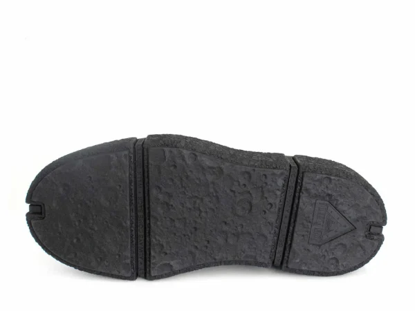 Men's^Fluevog Shoes Rheita | Platform Ankle Boot With Harness Black