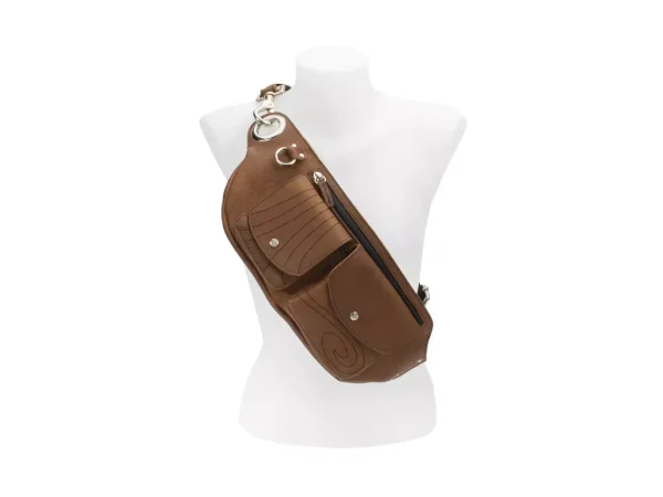 Men's^Fluevog Shoes Rigby | Crossbody Belt Bag Brown