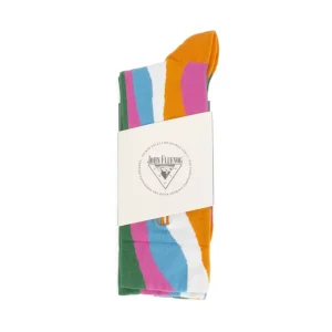 Accessories^Fluevog Shoes Rogue Vog Socks | Colourful Wiggle Sock Multi Combo
