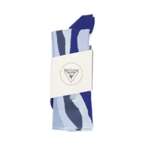 Accessories^Fluevog Shoes Rogue Vog Socks | Colourful Wiggle Sock Blue Combo