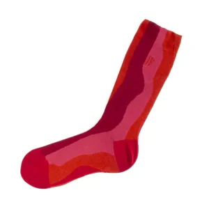 Accessories^Fluevog Shoes Rogue Vog Socks | Colourful Wiggle Sock Red Combo