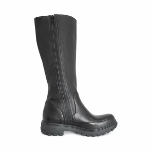 Women's^Fluevog Shoes Samedi | Tall Zip-Up Boot Black
