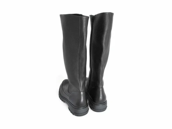 Women's^Fluevog Shoes Samedi | Tall Zip-Up Boot Black