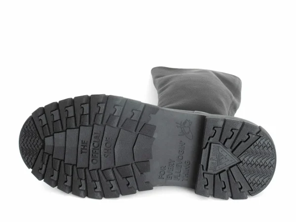 Men's^Fluevog Shoes Samedi | Tall Zip-Up Boot Black