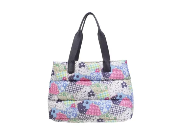 Men's^Fluevog Shoes Sharona | Puffy Tote Bag Patchwork