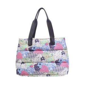 Accessories^Fluevog Shoes Sharona | Puffy Tote Bag Patchwork