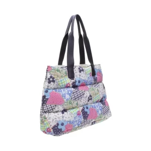 Men's^Fluevog Shoes Sharona | Puffy Tote Bag Patchwork