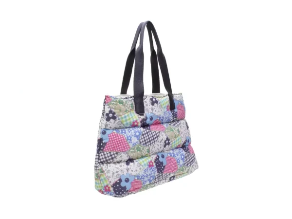 Men's^Fluevog Shoes Sharona | Puffy Tote Bag Patchwork