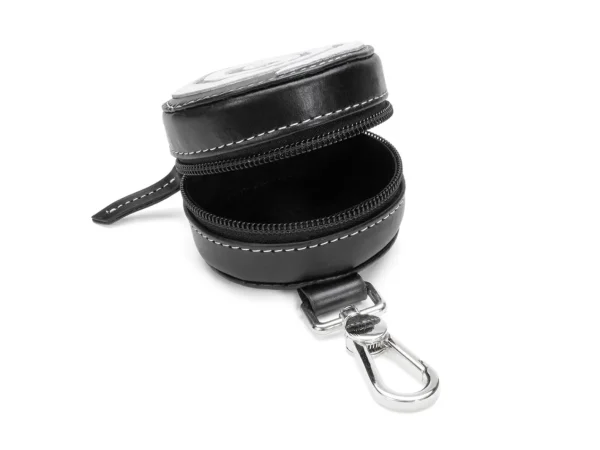 Men's^Fluevog Shoes Snoogle | Mini Clip-On Pouch Black/White