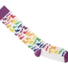Accessories^Fluevog Shoes Stanzi Vog Socks | Shoe Filled Sock Rainbow