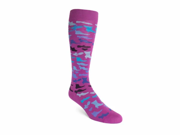 Accessories^Fluevog Shoes Stanzi Vog Socks | Shoe Filled Sock Purple
