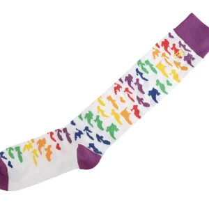 Accessories^Fluevog Shoes Stanzi Vog Socks | Shoe Filled Sock Rainbow