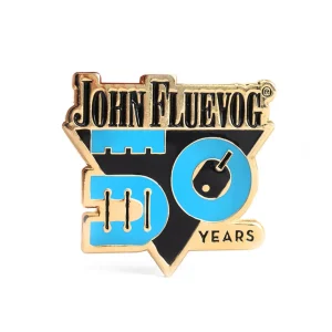 Accessories^Fluevog Shoes 50Th Anniversary Pin | Custom Enamel Pin Gold