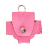 Men's^Fluevog Shoes The Pete Case | Leather Airpods Case Pink