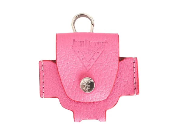 Men's^Fluevog Shoes The Pete Case | Leather Airpods Case Pink